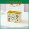 Desktop Adorable Capybara Box With Foldable Design For Stationery Cosmetics And