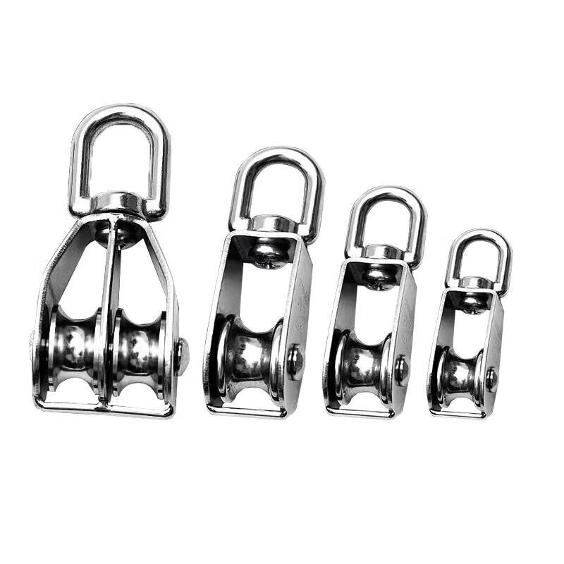 Stainless Steel U-Groove Pulley Block