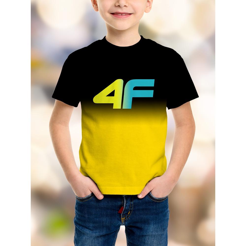 

Summer Calvin Boy T-shirt Casual Fashion Casual Short-sleeved Summer Comfortable Boys T-shirt 100