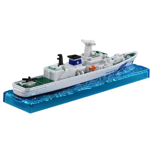 TAKARA TOMY Tomica Long Type Tomica No.140 Japan Coast Guard Patrol Boat Akitsushima PLH32 Mini Car Toy Ages 3 and Up
