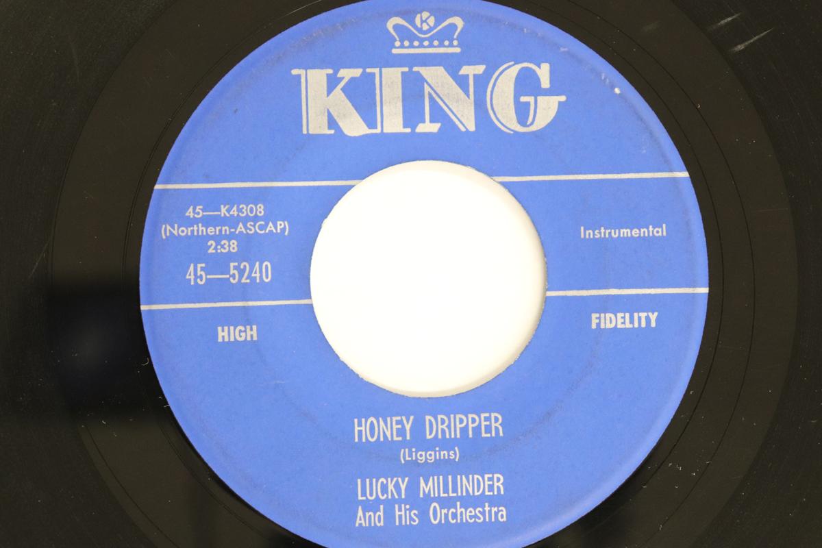 7inch Record LUCKY MILLINDER HIS ORCHESTRA - Honey Dripper / Heavy Sugar 455240 KING RECORDS 1959 US Blues Used