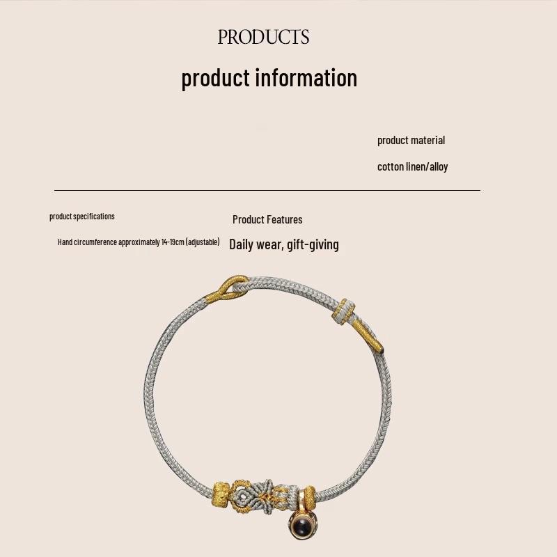 2026 Guardian Deities Zodiac Red Handwoven Bracelet