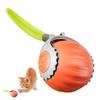 Indoor Cat Interactive Ball Automatic Touch Motion Rolling Ball Automatic Smart Rolling Ball With Tail For Indoor And Outdoor