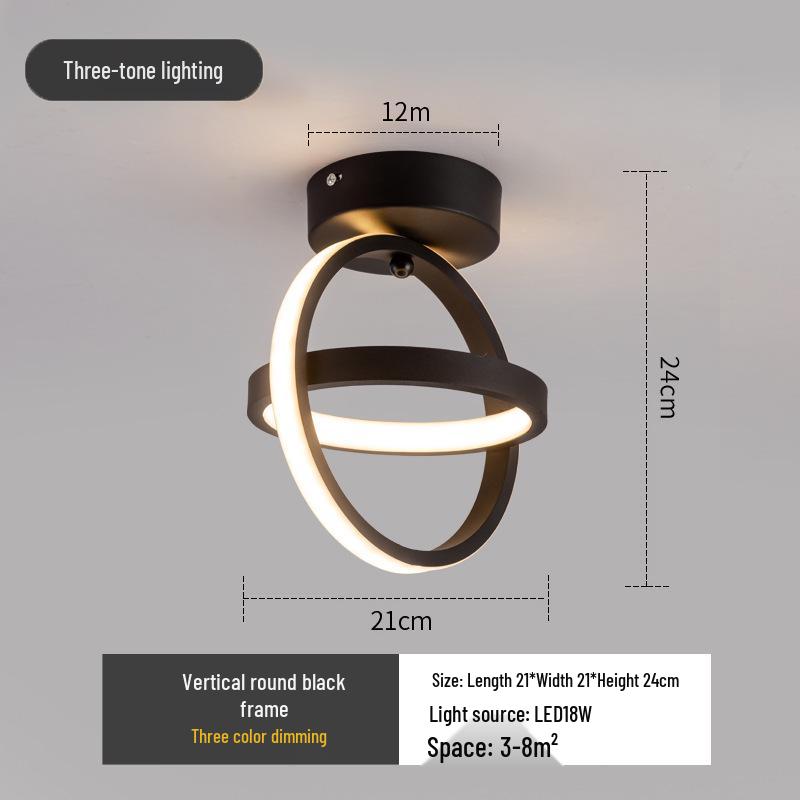 Italian Modern Minimalist Wall Lamp for Porch, Bedroom, Stair, Balcony, Corridor, Ceiling, Aisle