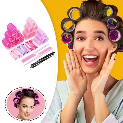 1 комплект бігуді для довгого волосся Natural Effect DIY Styles Компактний практичний короткий ролик Beauty Tool
