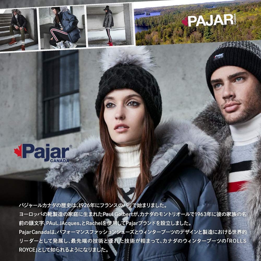 Pajar TAYA Damen Winter Schneestiefel (3 Farben), Wasserdicht, Leicht und Warm, Geeignet für Temperaturen bis zu -30°C (Größe 23,5 cm, Gold)