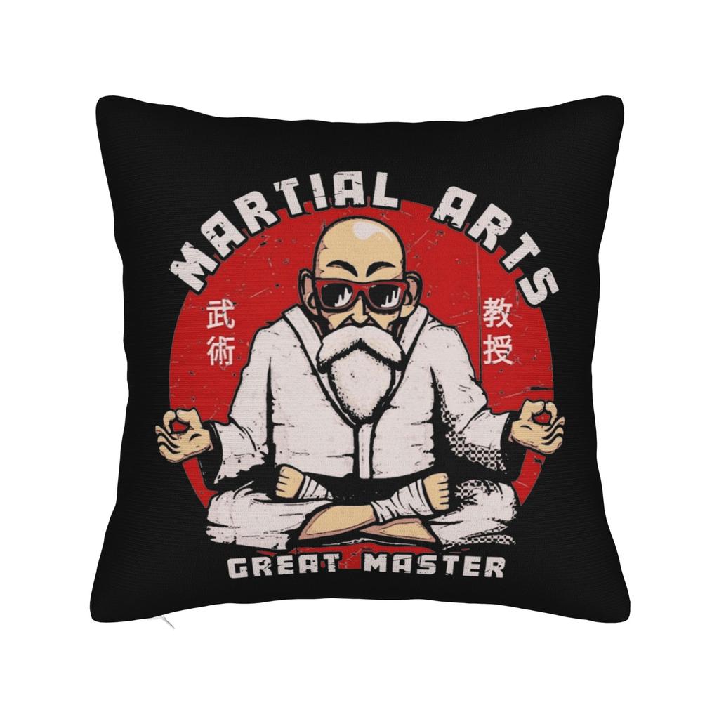 Little Demon King Square Pillow Covers Polyester Couch Dbz Cushion Case Cute Decor Throw Pillow Case 45*45