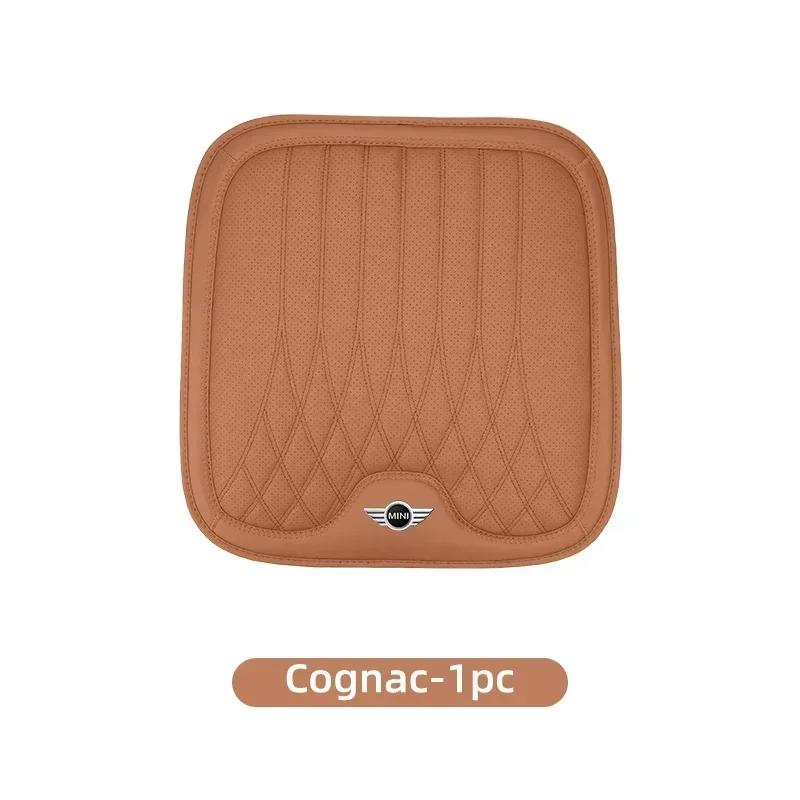 Car Seat Cover Leather Auto Seat Pad Driving Cushion AntiSlip Mat For MINI Cooper JCW R56 R50 R55 R57 R58 R59 R60 Countryma Gzpxv22