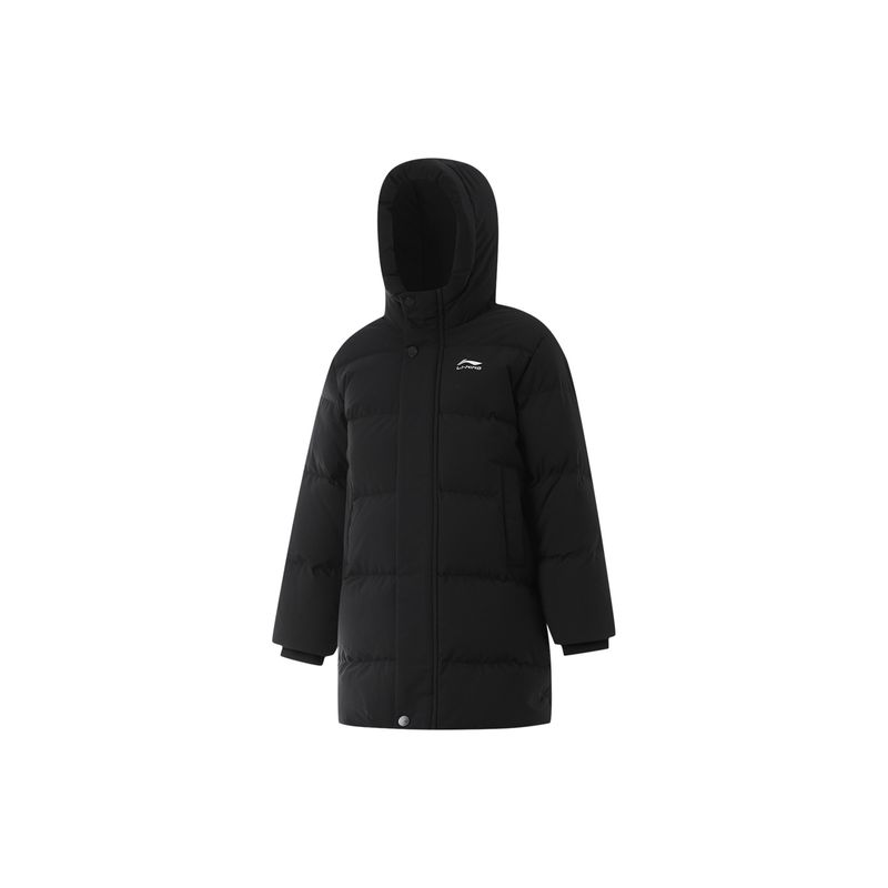 

Li Ning Water-Repellent Kid Baby Mid-Length down Jacket Black 90