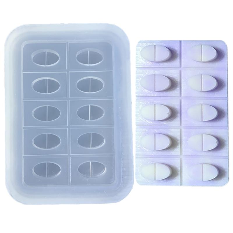 

Tablets Mold Medicine Granules Making Mould Resuable Silicone Casting Mold Versatile Drugs Pellet Moulds Jewelry Tool