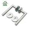 Factory 304 Stainless Steel Lever Door Handle Heavy Duty Easy Install Interior Door Handle for Apartment Office