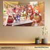 QQuintessential QQuintuplets HighQuality Flag Tapestry Banner Bedroom Living Room Bar Party Wall Decor Outdoor Use