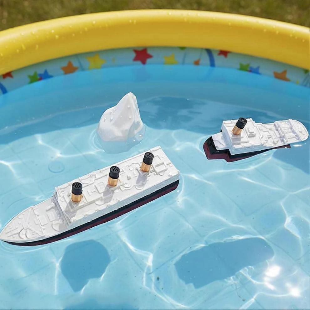 Realistic Split In Half Titanic Bath Toy and Pool Toy, Titanic Topper, Historically Accurate Breakable Titanic Boat