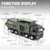 1/24 NOMADISM NAVIGATOR Benz 8X8 Alloy Die Cast Toy Car Model Sound and Light Children's Toy Collectibles Birthday Gift
