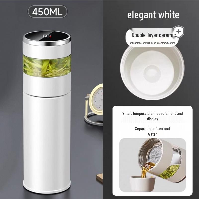 OLOEY Smart Ceramic Tea Infuser Mug