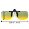 UV Protection Day Night Vision Goggle Clip UV400 Clip-on Sunglasses Myopia Glasses Clip  Driving