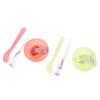 4Pcs Facial Brush Mask Bowl Spoon Set Mask Brush Bar Diy Beauty Tools Skin Care