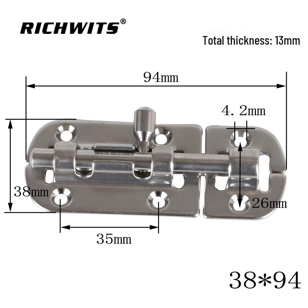 

316 Stainless Steel Boat Door & Window Pull-Out Bolt Latch for RV & Yacht