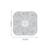 Anti-blocking Sink Strainer Square Shape Floor Drain Mesh Trap Hair Clean Up Shower Drain Pad Kitchen Bathroom Accessories