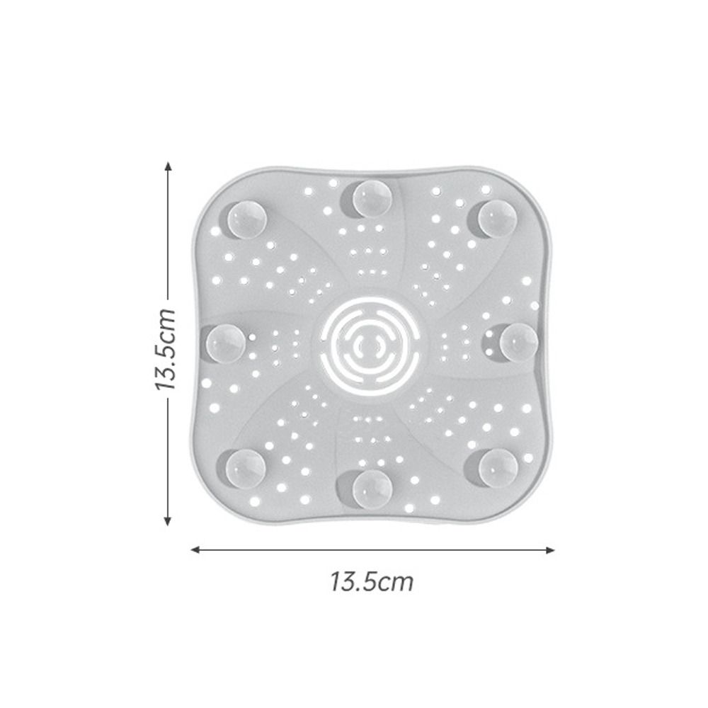 Anti-blocking Sink Strainer Square Shape Floor Drain Mesh Trap Hair Clean Up Shower Drain Pad Kitchen Bathroom Accessories