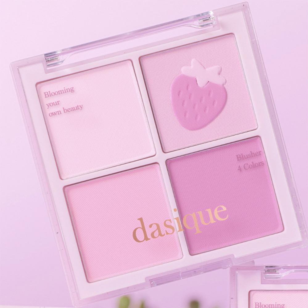 DASIQUE Blending Mood Cheek Blusher, Makijaż, KBeauty, Koreańskie kosmetyki, próbka