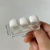 New 3/4/9Keys Fidget Keychain DIY Keyboard Keycap Finger Keyboard Cap Steamed Bread Pass The Time Pinch Toy Adult