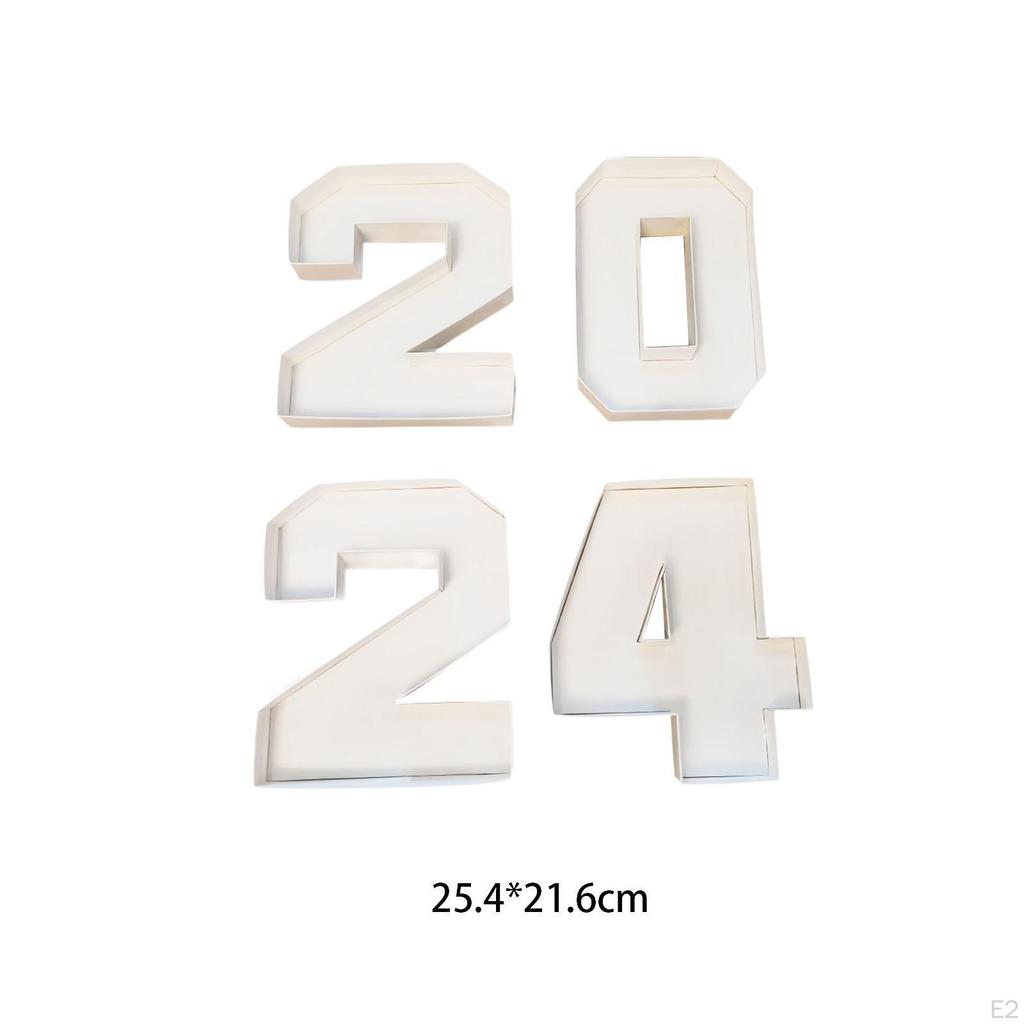 Charcuterie Board Numbers Graduation Cardboard Number Set Candy