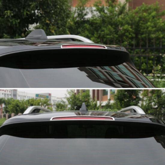 ABS Chrome Rear Roof Brake Light Lamp Cover Trim For Jeep Cherokee 2014-2018