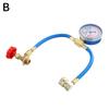 R134a Air Conditioning Freon Recharge Hose Gauge Set Automotive Conditioning Tools Air 1/2’’ Adapter Refill Gas Refrigerant