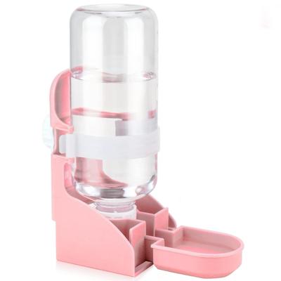 Rabbit Water Bottle, Small Animals Hanging Water Dispenser Automatic Drinking Feeder Pet Cage Water Fountain for Bunny Cat Guinea Pig Ferret
