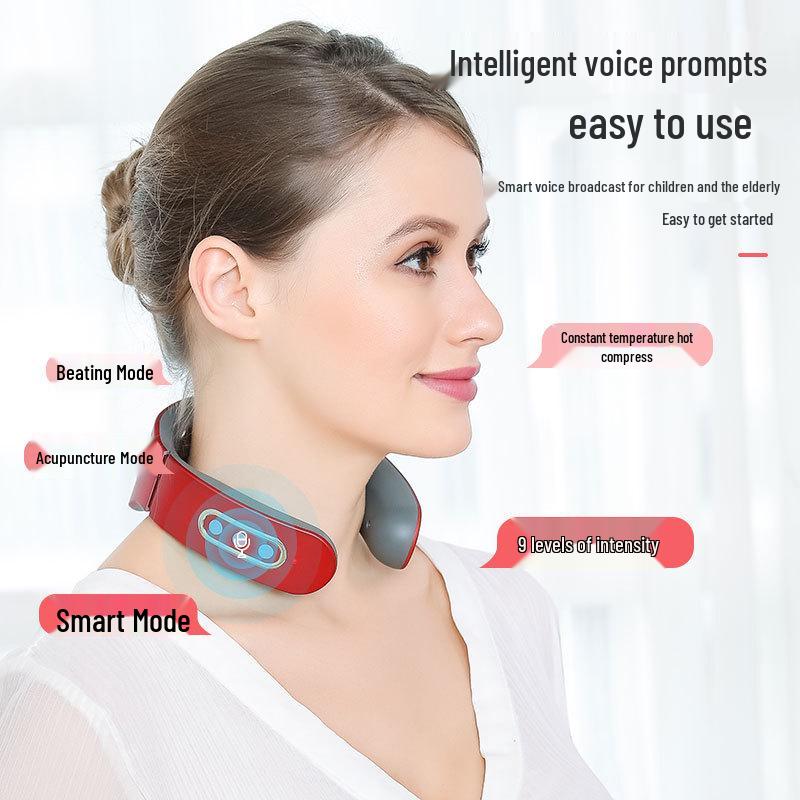 Smart Electromagnetic Pulse Neck and Spine Massager
