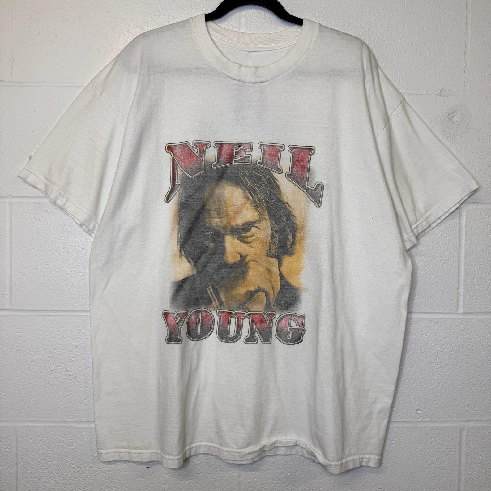 90s Neil Young T shirt Sz XL (A9861) L