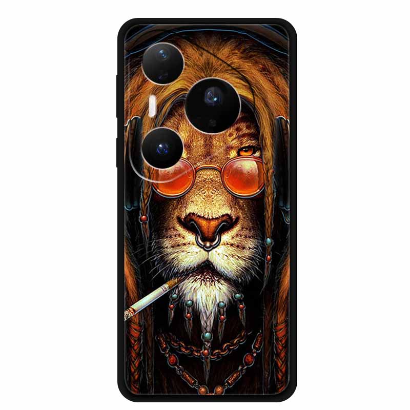 Handyhülle Für Huawei Pura 80 Pro+ Hüllen Für Huawei Pura 80 Pro Coole Silikon Weiche TPU Hülle Stoßfest Anti-Schock Hülle