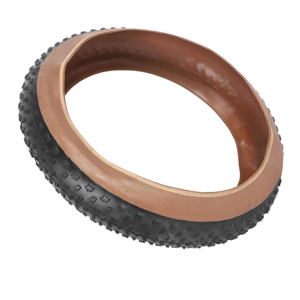 Snow Bike Tire 60Tpi Puncture Resistant Rubber Folding Replacement Bicycle Tires for Beach Rough