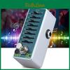 Eq7 Equalizador Guitarra Eno Ex Pedal de Efeito EQ de 7 Bandas Carcaça Totalmente Metálica True Bypass