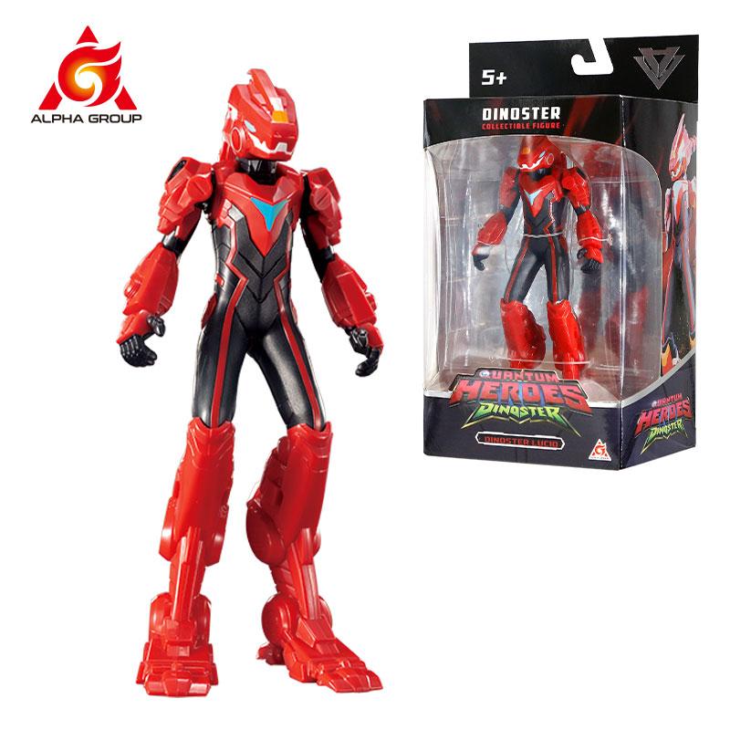 Quantum Heroes Dinoster 6 Zoll 1 Stück Dinoster Figur-Lucio/Delby/OZ/Jay Min mit beweglichen Armen Anime Actionfigur Kinderspielzeug Geschenk