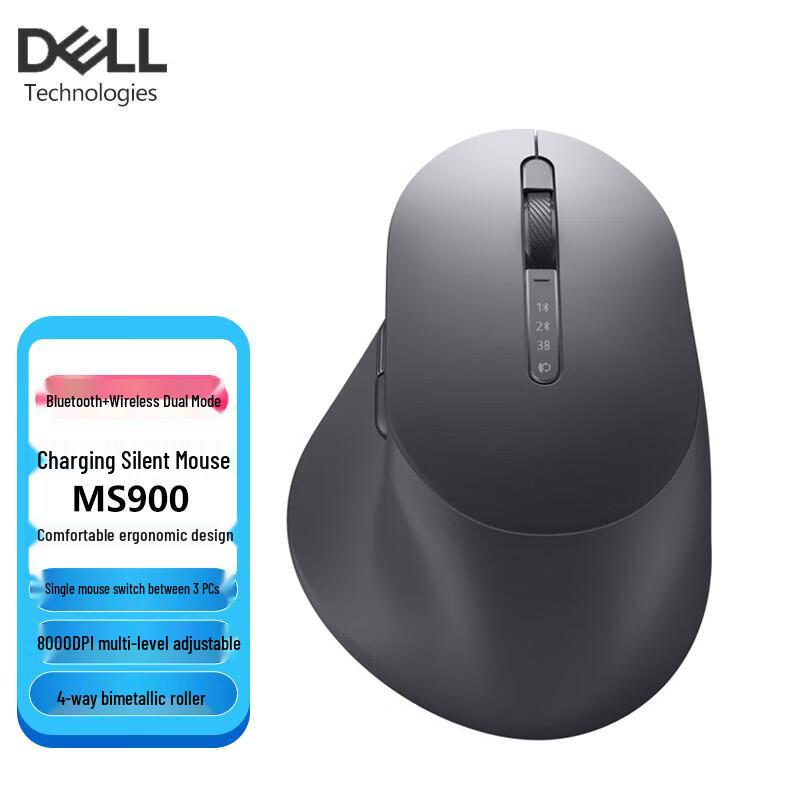 

Dell MS900 Premier Rechargeable Multi-Device Wireless Mouse