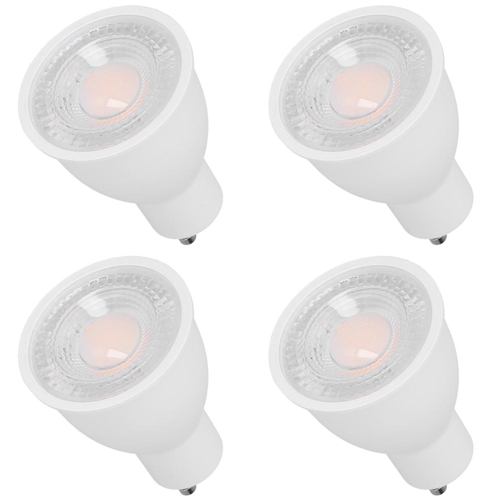 4 Pack GU10 LED Spotlight Bulbs 10W Embedded LED Bulbs Long Lifespan LED Bulbs  Hotel