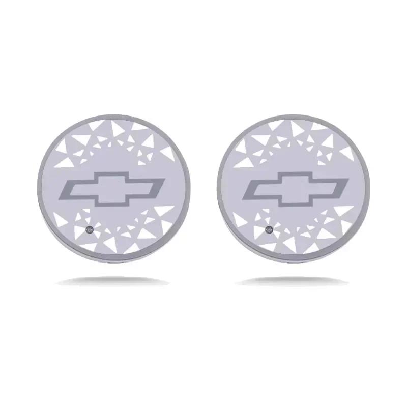 LED Car Water Cup Coaster Drinks Holder Light Mat for Chevrolet Aveo Sail Orlando Cruze Spark Equinox Malibu Captiva Trax Sonic