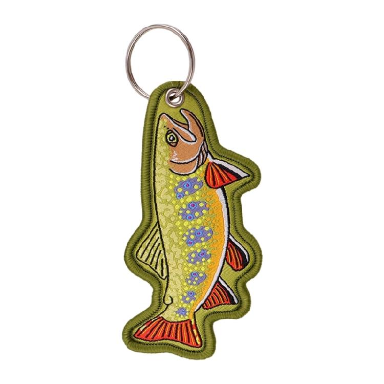 Portachiavi Pesce in Stoffa Creativo Decorazione Animale Portachiavi a Tema Ciondolo per Borsa Ottima Aggiunta di Fascino alle Chiavi o alle Borse