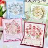Creative 3D Greeting Card Pop Up Love Rose Thank You Cards with Envelope Blessing Card Wife Girlfriend Gift