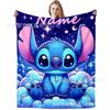 Stitch Flannel Blanket Star Baby Blanket Air Conditioning Blanket Nap Blanket Flannel Blanket Cross Border