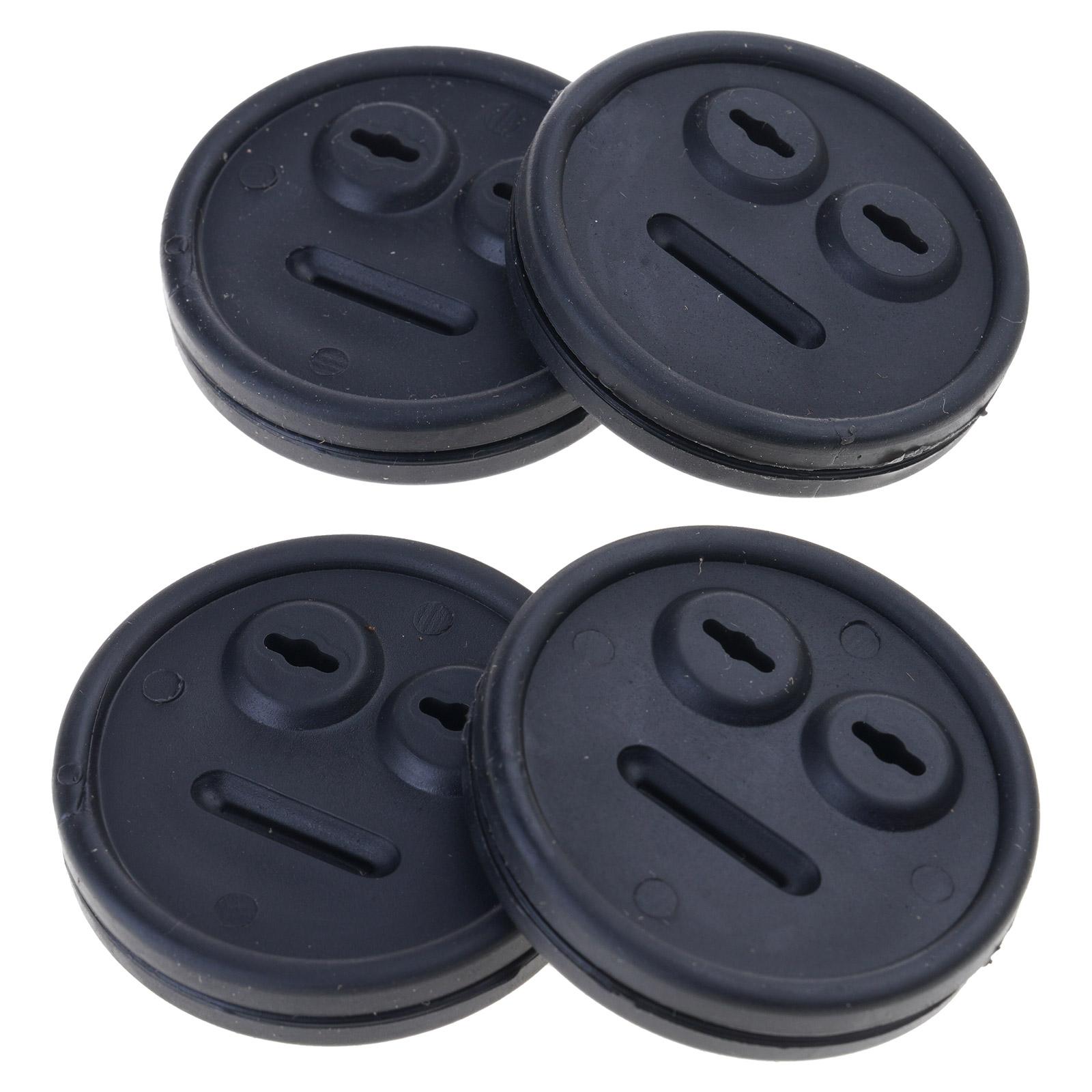 

4Pcs BBQ Grill Probe Gasket Meat Thermometer Probe Grommet Food Grade Rubber Probe Gasket Cookers Replacement Parts