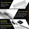 Outdoor Camping Grill Brush with Scraper Long Handle Design Rustproof Heat-Resistant Hard Bristles BBQ Grill Cleaning Brush