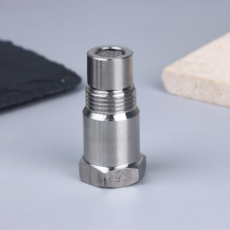 1Pc Oxygen Sensor Adapter Car Check Engine Light Fix Catalytic Mesh Oxygen O2 Sensor Spacer Adapter Mini Catalytic Converter
