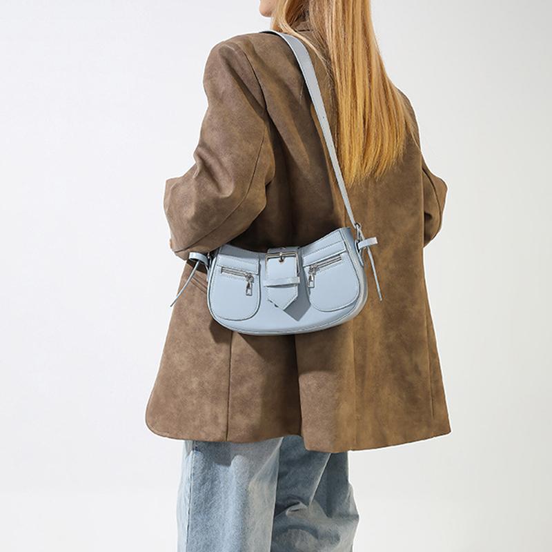 Womens Shoulder Bag Travel Purse Stylish Portable Lady Handbag Hobo Tote Bag Underarm Bag for Party Vacation Traveling Shopping CLE