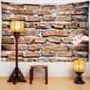 Vintage Brick Stone Tapestry Wall Hanging Hippie Tapiz Art Psychedelic Witchcraft Home Room Decor Background Fabric