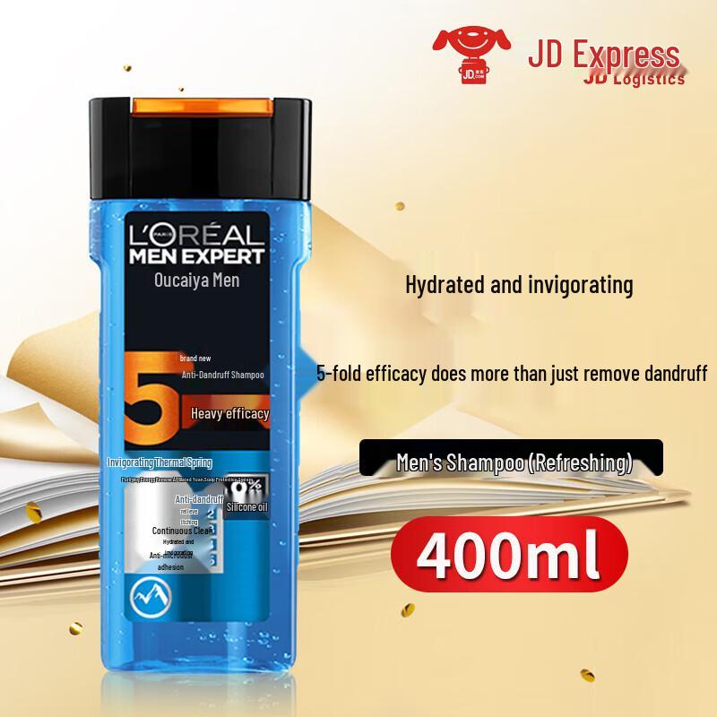 

L Oreal Men s Hydra-Energetic Anti-Dandruff Shampoo