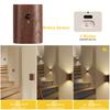 Gift Induction Wall Lamp Sensor Wall Light ED Light for Bathroom Hallway Bedroom Wood LED Multipurpose Magnetic Wall Lamp