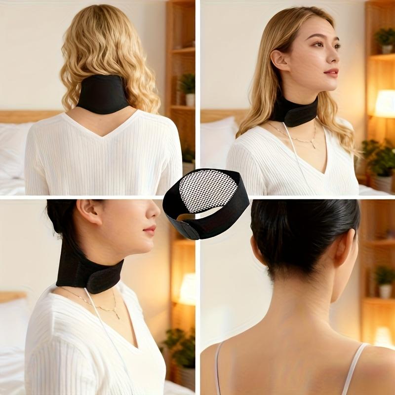 1Pc Magnetic Neck Massager with Comfortable Warm Pad with Belt